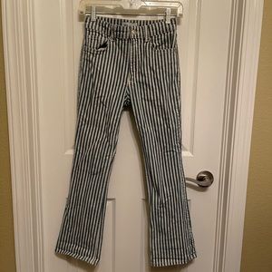 Zara pinstripe jeans